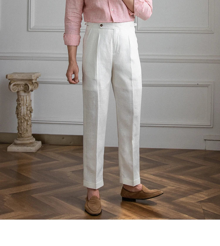 Capris Side Adjuster Lenin Trouser