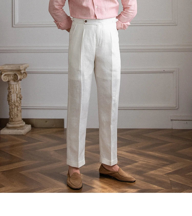 Capris Side Adjuster Lenin Trouser