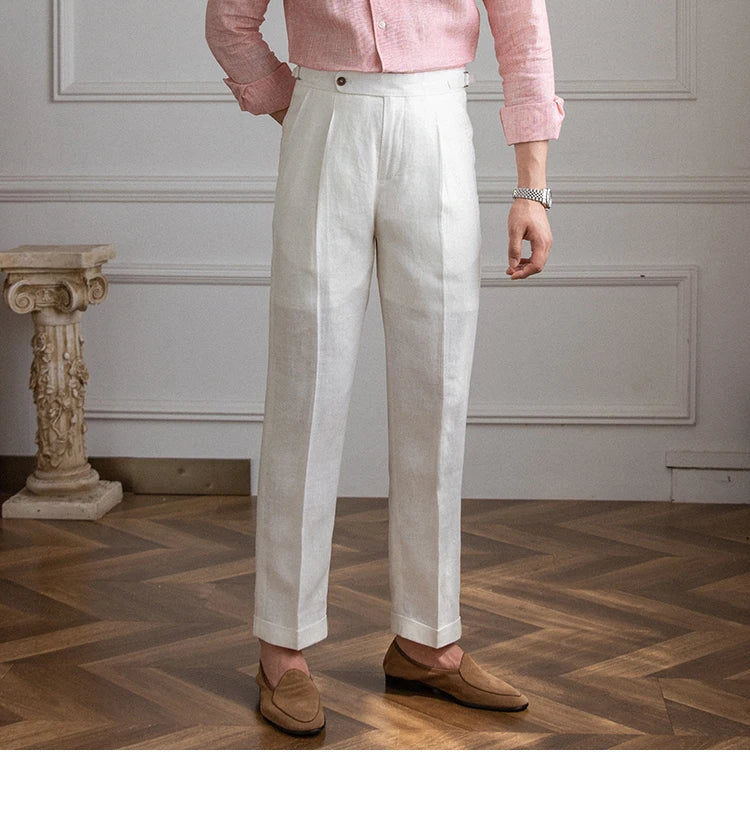 Capris Side Adjuster Lenin Trouser